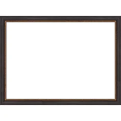 Amanti Art 23"x31" Ashton Black Framed Magnetic Dry Erase Board -Amanti Art GUEST f7cea12b 71d1 438e 9e78 522fea9f541f