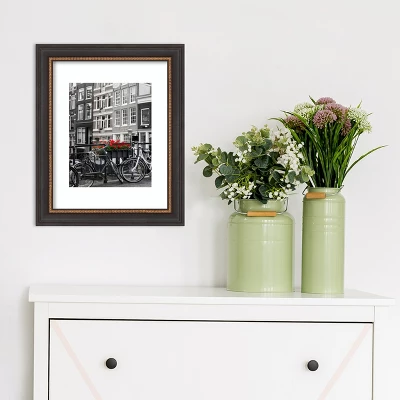 Amanti Art Ashton Black Wood Picture Frame 7 Amanti Art Ashton Black Wood Picture Frame - Image 5