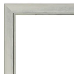40" X 28" Non-Beveled Flair Silver Patina Wall Mirror - Amanti Art -Amanti Art GUEST fa505f4a 5e57 425a 8f06 14ab4eeb8676