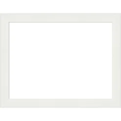 Amanti Art Vanity White Narrow Framed Dry Erase Magnetic Board -Amanti Art GUEST fa875ca5 186e 495d b079 ffe0ab0a68f4