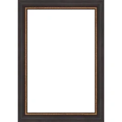 Amanti Art 21"x15" Ashton Black Framed Magnetic Dry Erase Board -Amanti Art GUEST fa8cd51e dabc 4f23 a4e4 aadf2b32bf30