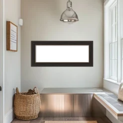 Amanti Art Accent Bronze Framed Dry Erase Magnetic Board 41 X 17 In. -Amanti Art GUEST facc35c4 7734 4af1 b8d7 78271f76aa03