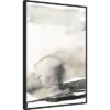 23" X 33" Horizon Triptych III By Jennifer Goldberger Framed Canvas Wall Art Print Black - Amanti Art -Amanti Art GUEST fad59dab d9f9 4d7c 9df1 4e987da6c23d