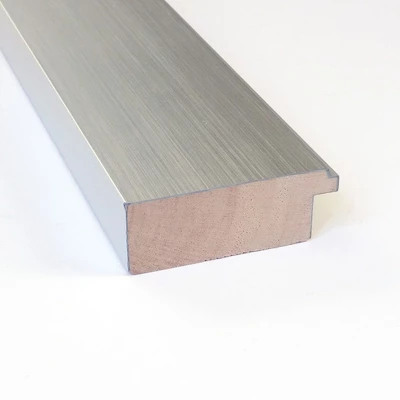 Amanti Art Brushed Sterling Silver Framed Dry Erase Magnetic Board 4 Amanti Art Brushed Sterling Silver Framed Dry Erase Magnetic Board - Image 2