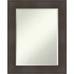 William Framed Bathroom Vanity Wall Mirror Espresso - Amanti Art -Amanti Art GUEST fe70348a b610 454b a396 2a64bd6c4233