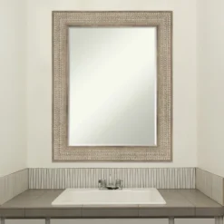 Amanti Art Trellis Silver Petite Bevel Wood Bathroom Wall Mirror 30 X 24 In. 14 Amanti Art Trellis Silver Petite Bevel Wood Bathroom Wall Mirror 30 X 24 In. -Amanti Art GUEST fea4323a e793 4d34 abad d81192ef1373