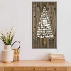 14" X 26" Wooded Whimsy II Tree By Grace Popp Framed Canvas Wall Art - Amanti Art -Amanti Art GUEST ffa044eb 9e67 4918 a7de 11c6f8875b5b